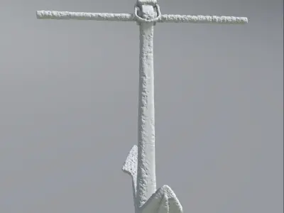 Anchor 3D model by codercatclub