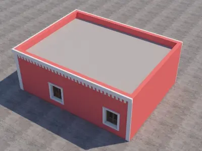 Mexican House 3D model buy
