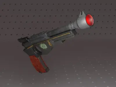 Mandalorain - Mando Blaster  3D model