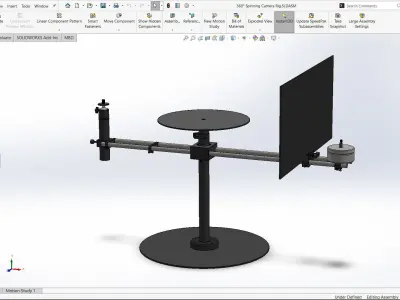 360 Spinning Camera Rig 3D model