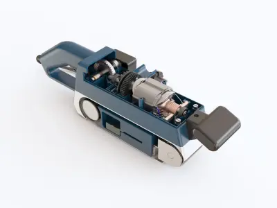 Sanding machine bosch gbs 75 ae 3D model