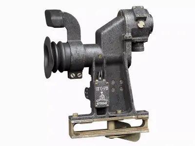 RPG 7 Sight PGO-7 Scope  Low-poly 3D model