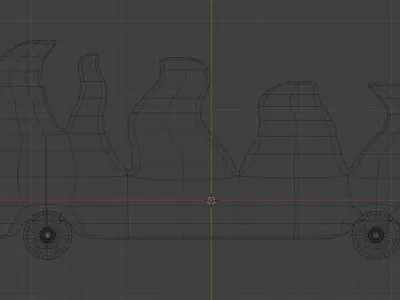 Fire truck 3D print model