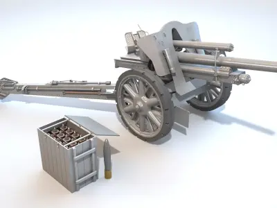  10-5 cm leFH 18 Howitzer 
