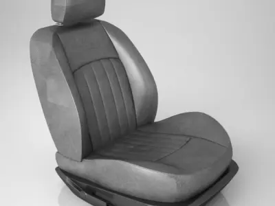Car Seat Mercedes CLS 3D model