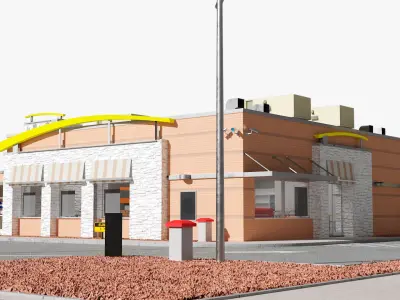  Unbranded Fast Food Restaurant with Land 