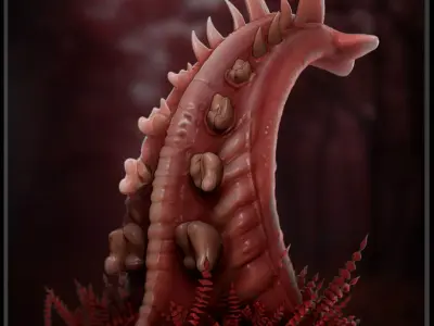 Viper tongue 3d  3D model