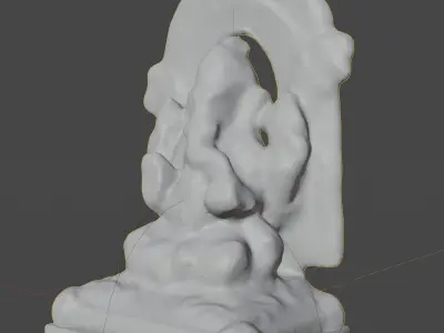 lord ganesh Low-poly 3D model