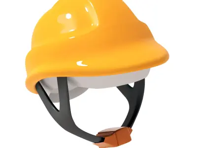 safety hat 3D model