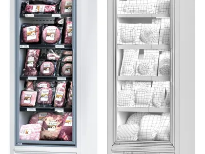 Meat fridge 3D model