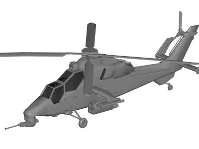 Eurocopter Tiger 3D model shop