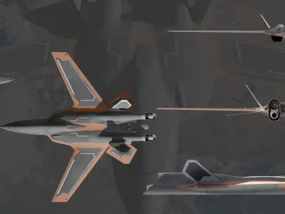 Sol-74 Free low-poly 3D model
