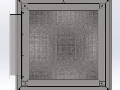 HepaBox For Clean Room Full CAD design 3D model