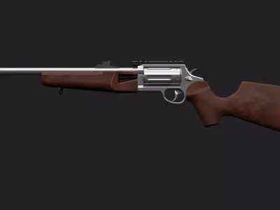 Carbine revolver 3D model