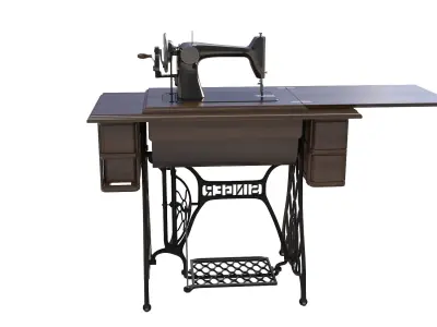 Singer Sewing Machine 3D model purchase
