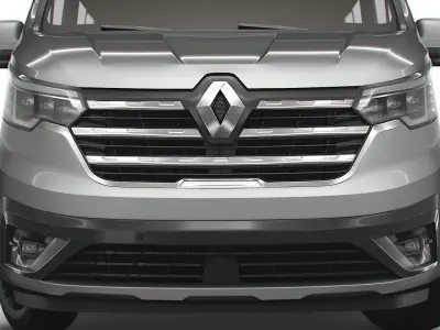 Renault Trafic Minibus 2021 3D model