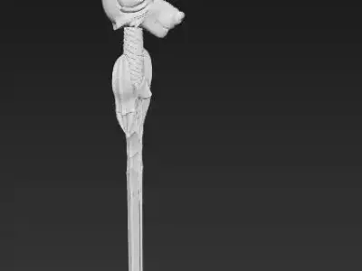 Wolf Sword 3D Models Collection- Stylized Fantasy Weapons 3D Model Pack