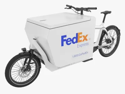 FedEx Cargo Bike 3D model