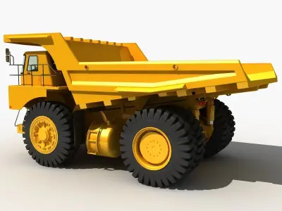 Mining Dump Truck  3D model