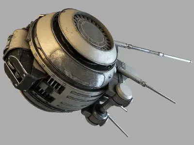 UP Drone V001-002 3D model