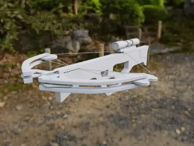 Crossbow 3D model get