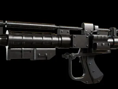 E5 Blaster 3D model