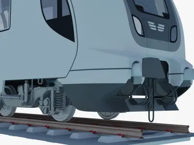 Bombardier Twindexx train 3D model