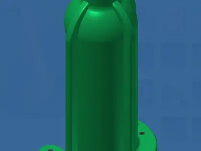 Hydro Extractor Machine for Industrial Washing Free 3D model