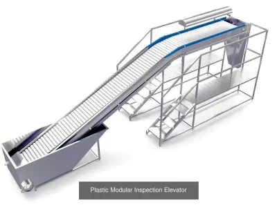 Conveyor belts for fruit and vegetables 3D Model Pack