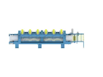 Filling Machine for Travertine and Marble  3D model