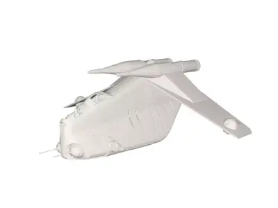 Spaceship concept 3D model buy