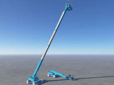 Aerial work platform 2set 3D model