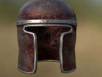 Medieval Helms 3D Model Pack