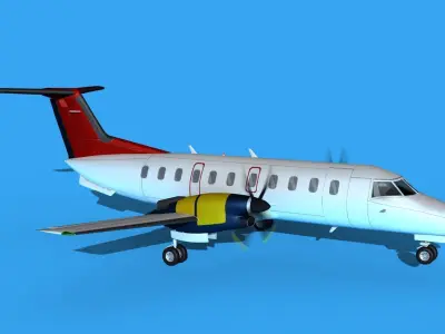 Embraer EMB120 Corporate 5 3D model