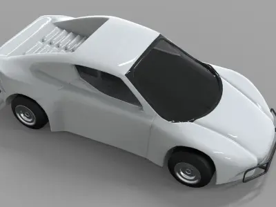 Bandolero race car 3D print model purchase