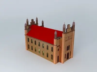 The Dunaszerdahely i Synagogue Free 3D model