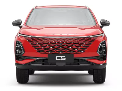 2026 Chery Omoda 5 with Interior Left Hand Drive 3D model