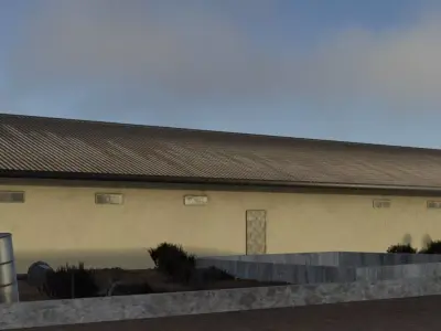 Abandoned Housing Complex 3D model