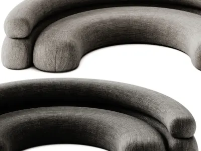 Adrenalina Nefelibata 5 Modular Sofa 3D model