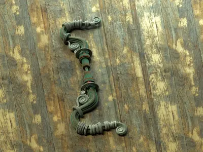 Old Rusty Stylized Bow  Free 3D model