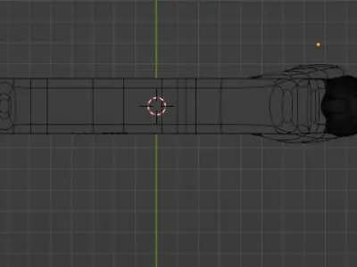 gun for games or animations Low-poly 3D model