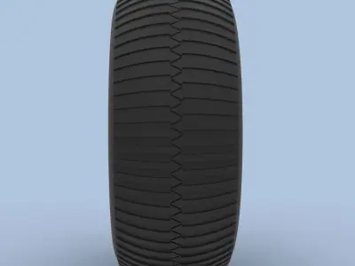 Wheel from monster truck 3D model by 3DTechDesign