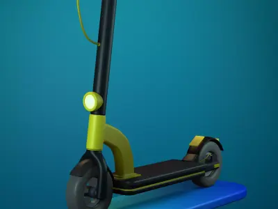 Electric  scooter  3D model