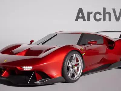 ArchViz Car Assets P12 - Unreal Engine 5 3D model