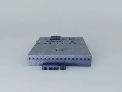 Plant newspaper La Capital Free 3D model