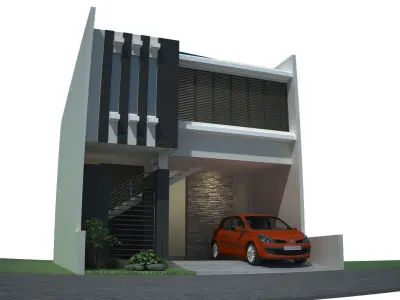small office Free 3D model