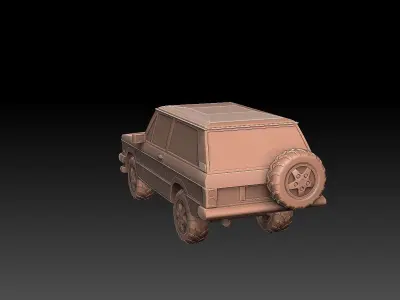 Range Rover Classic 3D print model