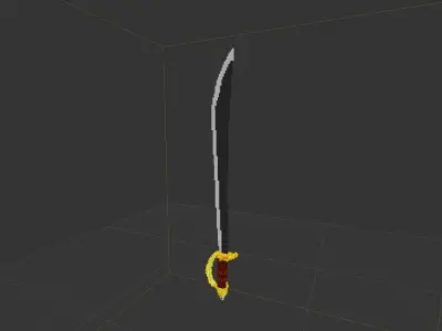 GePei Scimitar 3D model