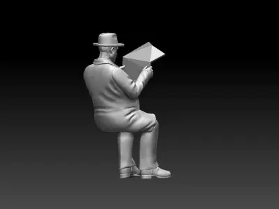 PASSENGER 3D print model 8