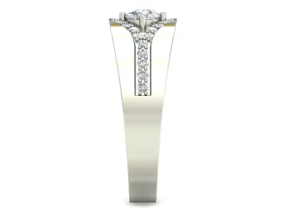 Wedding Ring  3D print model 120